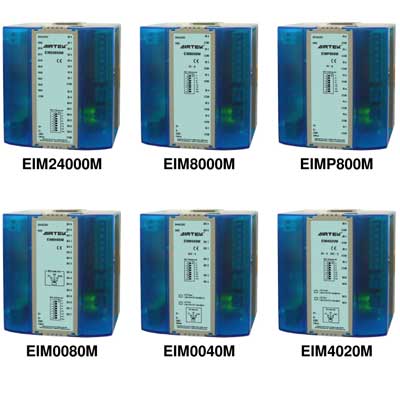 EIM..M series of analog I/O expansion module is a remote control unit follows the format of MODBUS RTU communication rule, the main purposes is increase I/O points for AIRTEK DDC.
